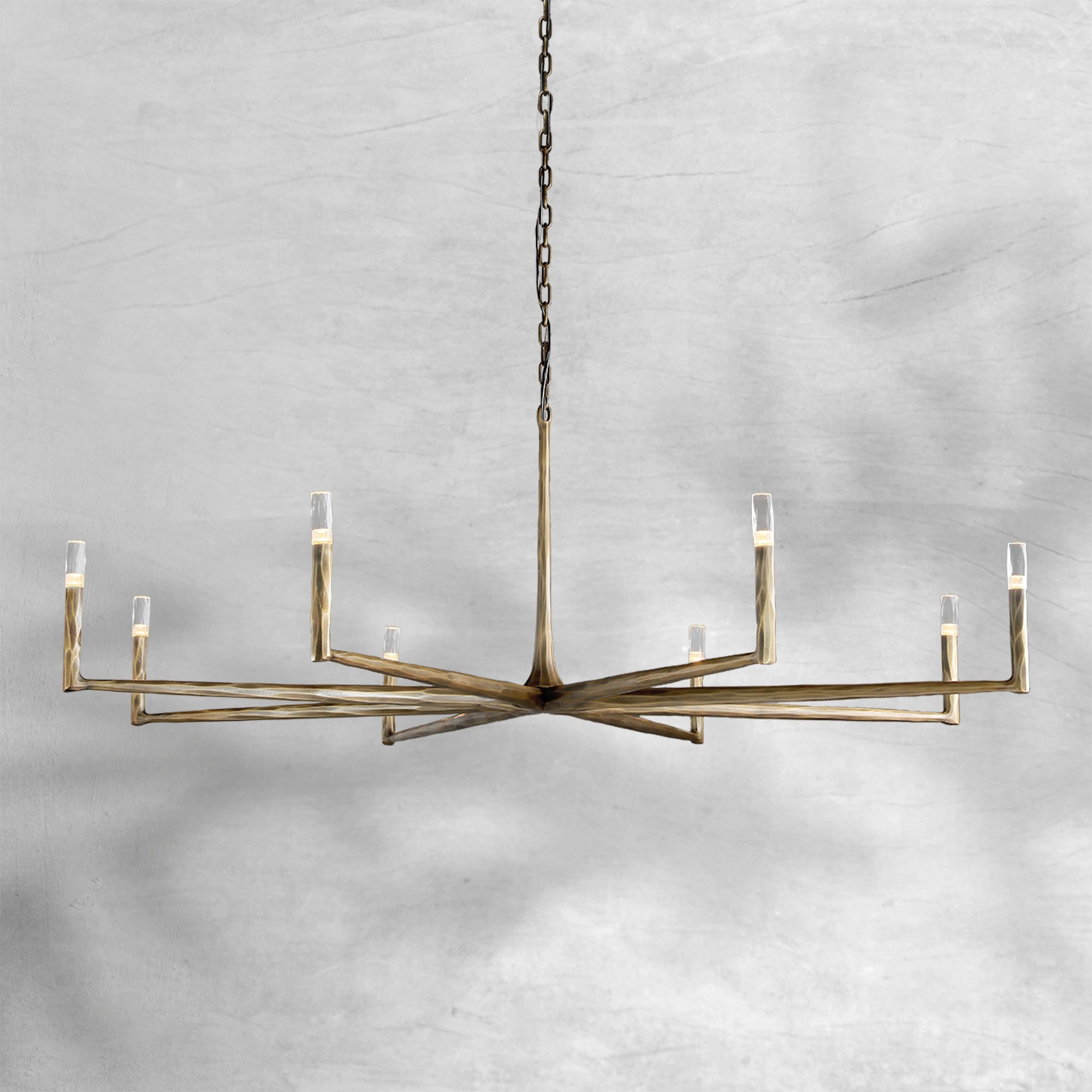 Thaddeas Forged Round Chandelier 36"/48"/60"/72"