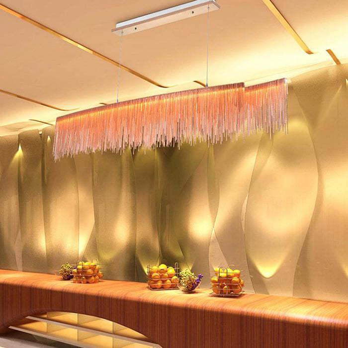 Tassel Linear Chandelier