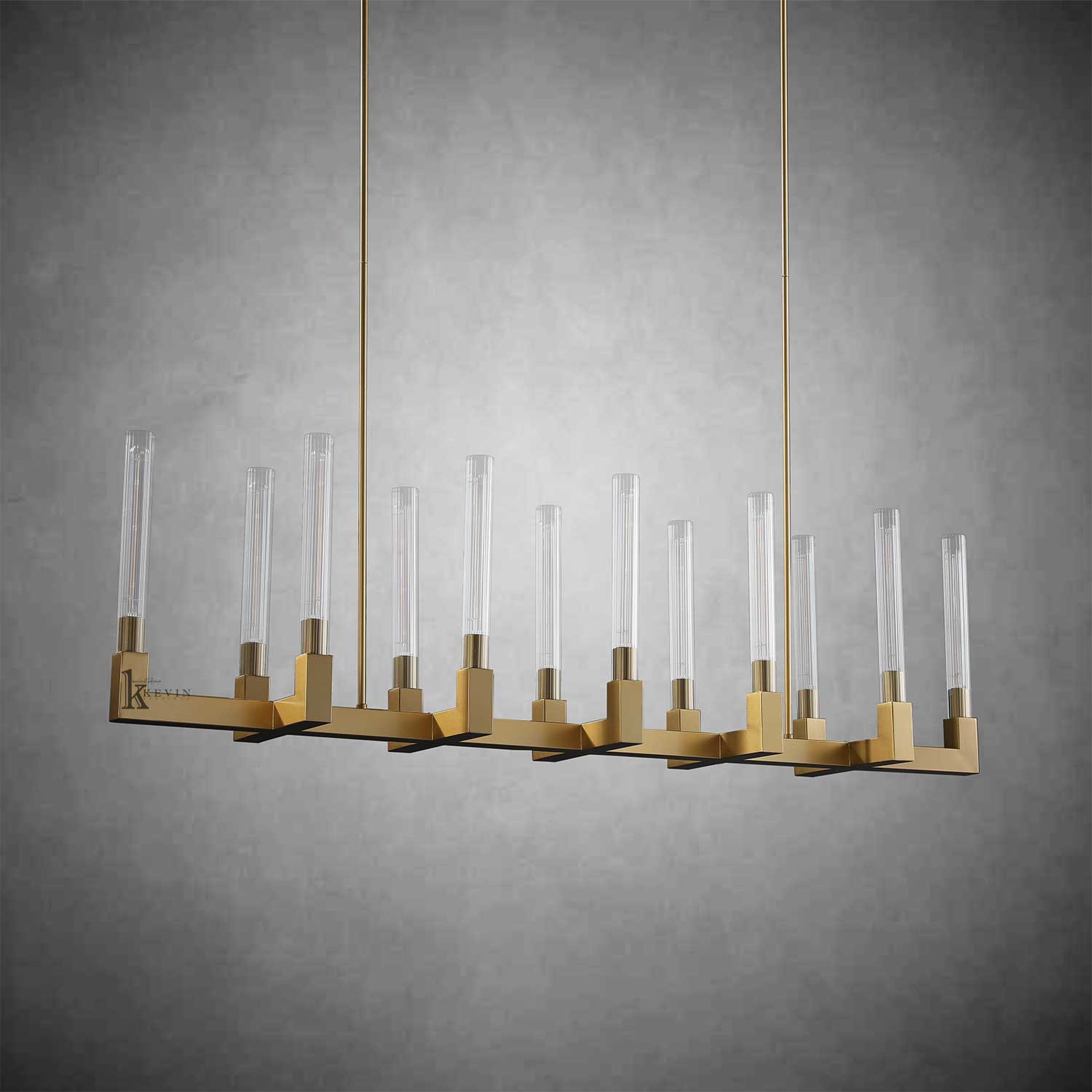 Caneluxe Linear Chandelier