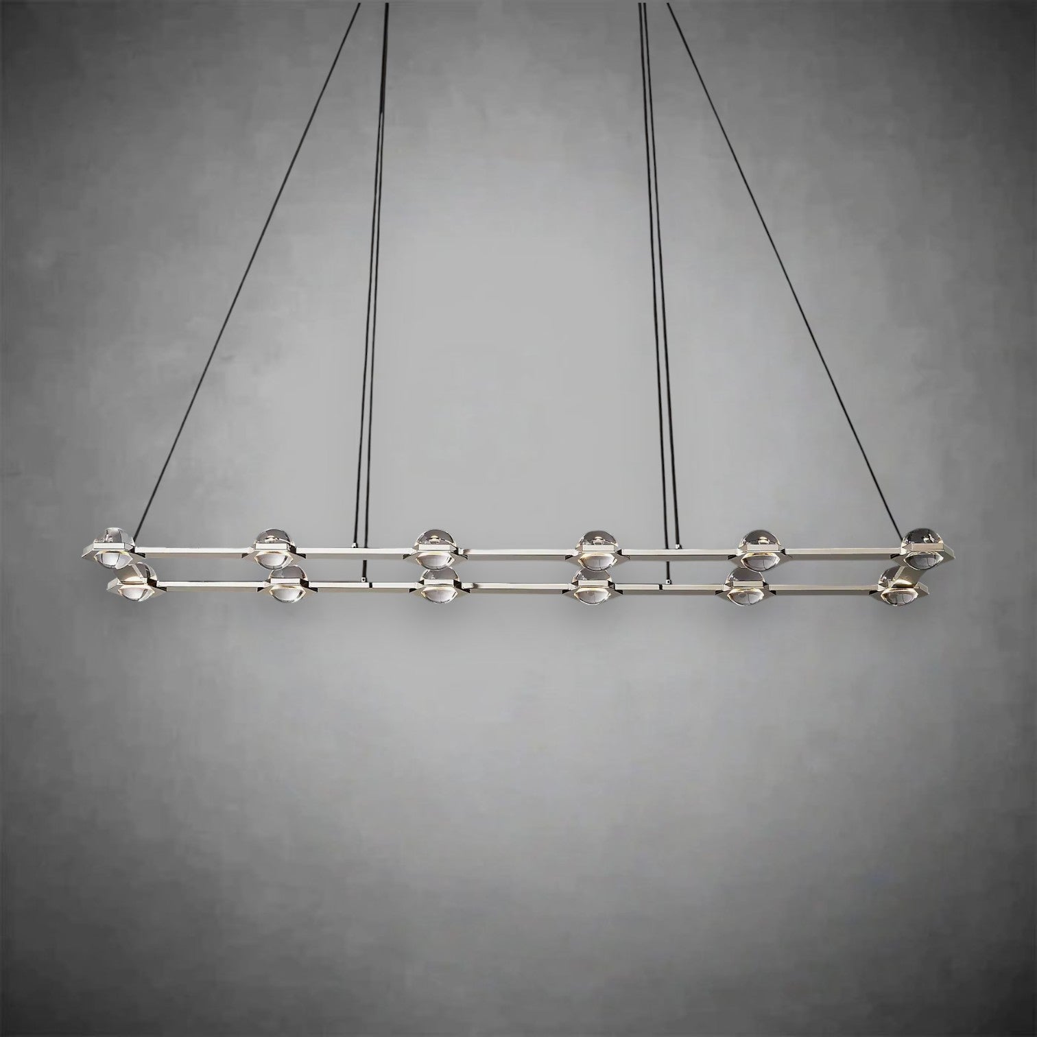 Eclatamt Rectangular Chandelier 54"72"