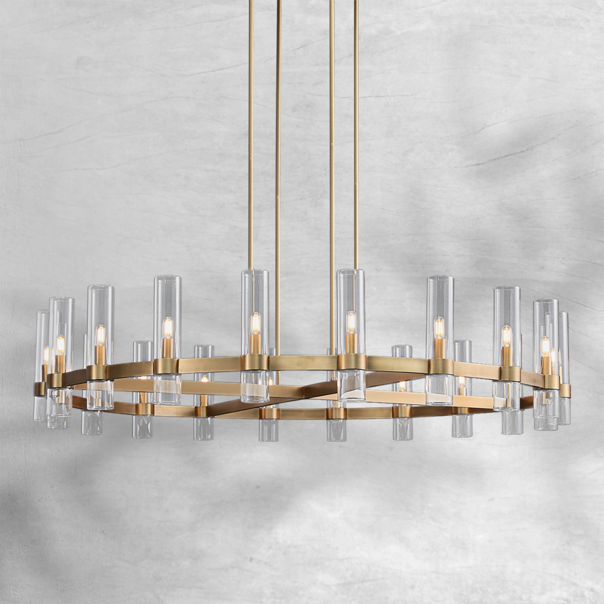 Lavelle Round Chandelier 36"48"60"