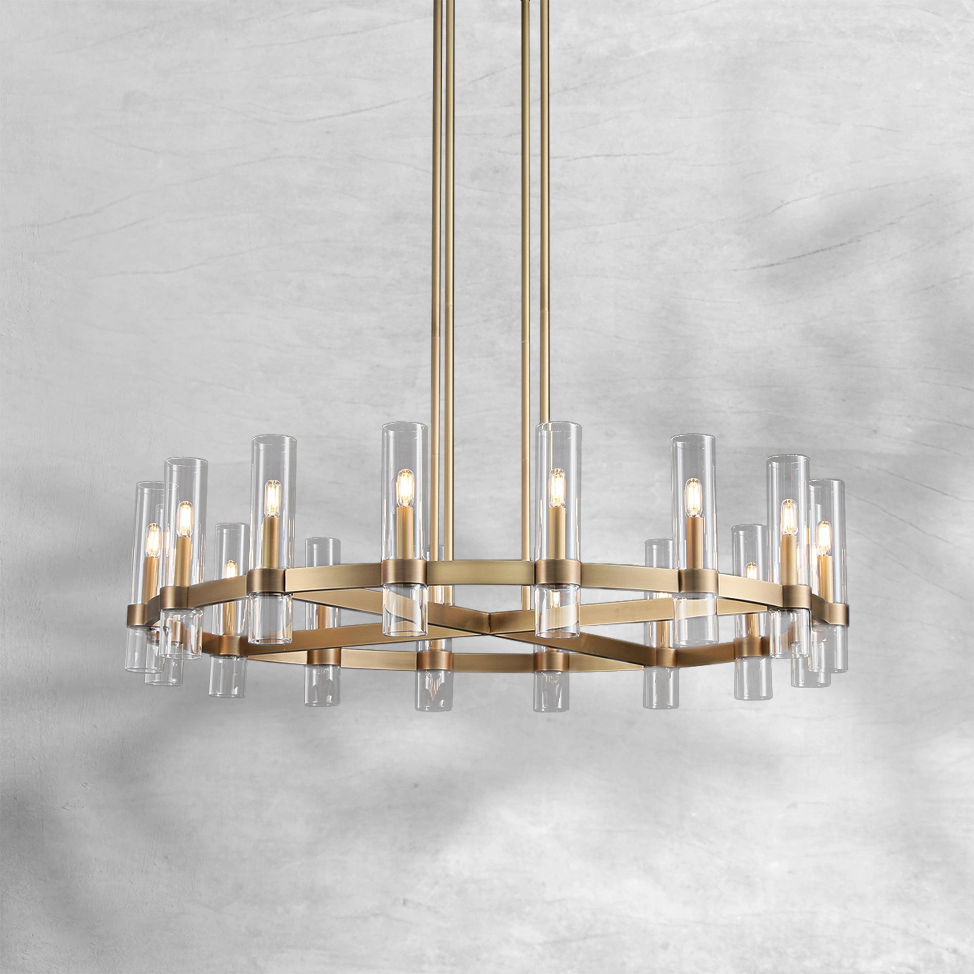 Lavelle Round Chandelier 36"48"60"