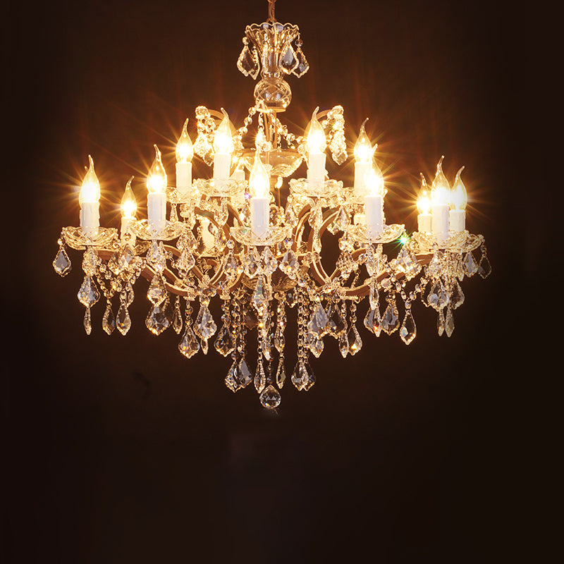Luxury Traditional Crystal Round Chandelier chandeliers for dining room,chandeliers for stairways,chandeliers for foyer,chandeliers for bedrooms,chandeliers for kitchen,chandeliers for living room Kevin Studio Inc