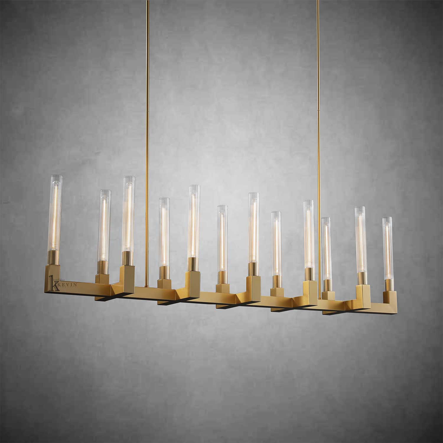 Caneluxe Linear Chandelier
