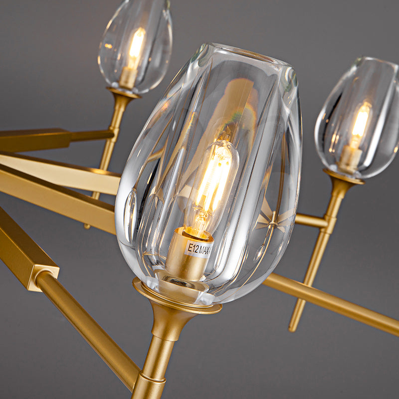 Tulipe Round Chandelier 27", 42", 54"