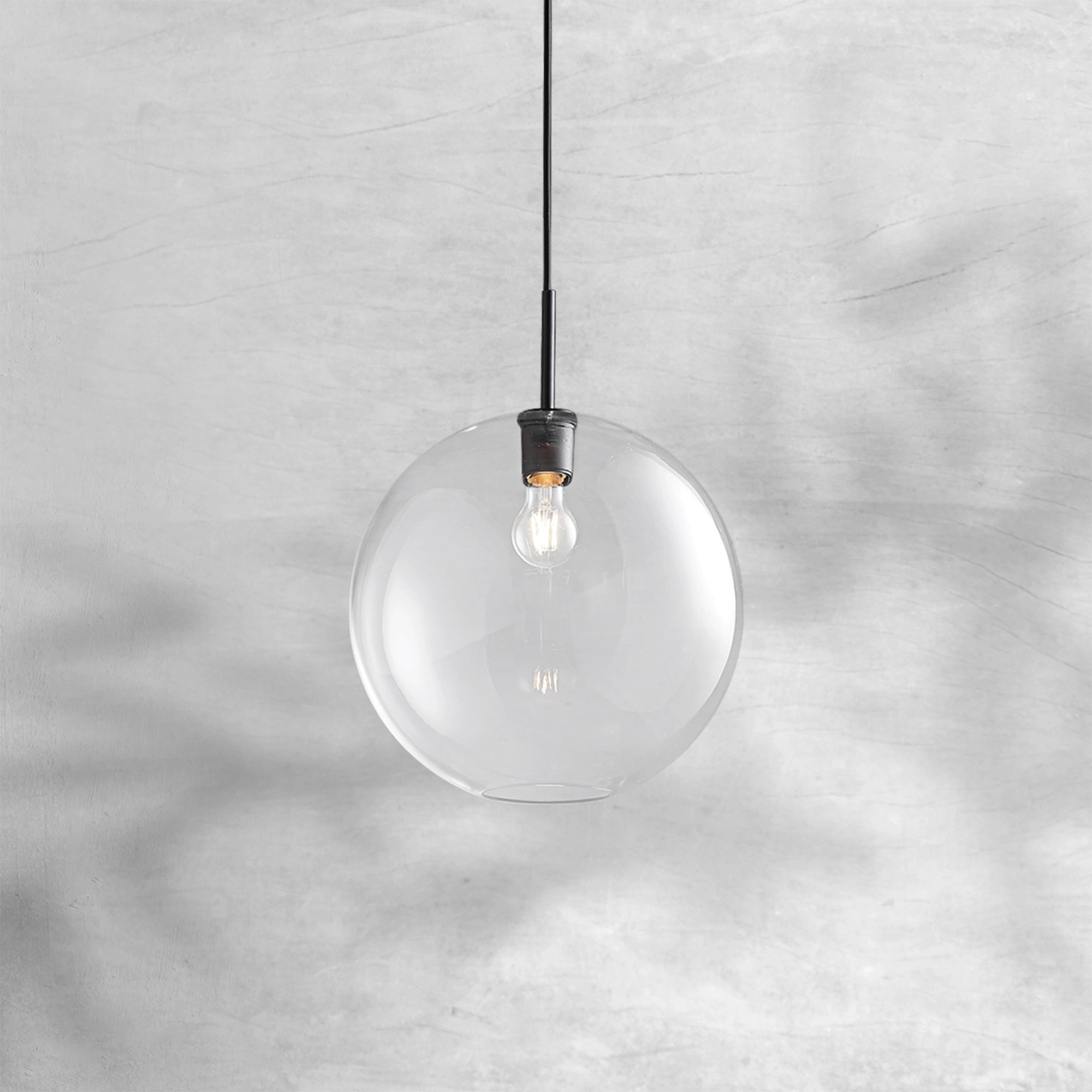 Utilitaive Globe Shade Pendant 8", 11", 14"