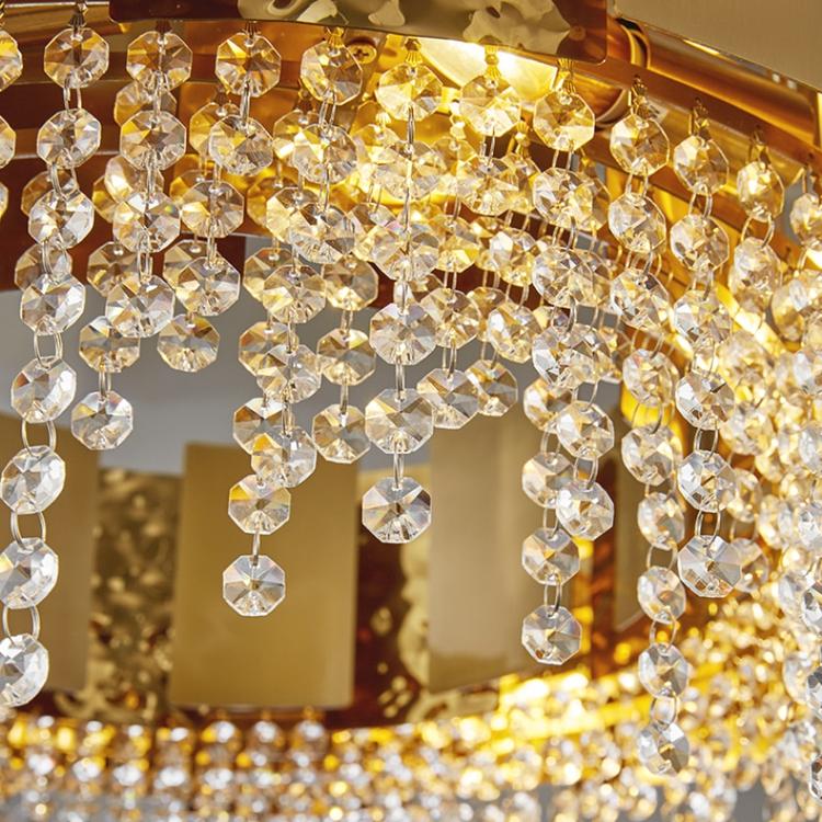 Kevin Kimbra Crystal Chandelier, Stainless Steel Pendant Light Chandelier for Room Chandeliers Kevinstudiolives