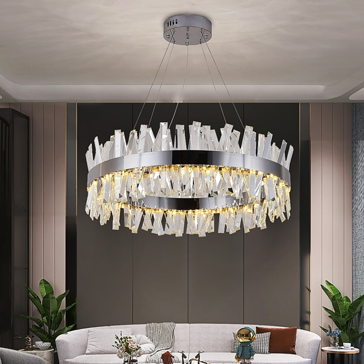 Kevin Arsen Crystal Round Chandelier Chandelier Kevinstudiolives