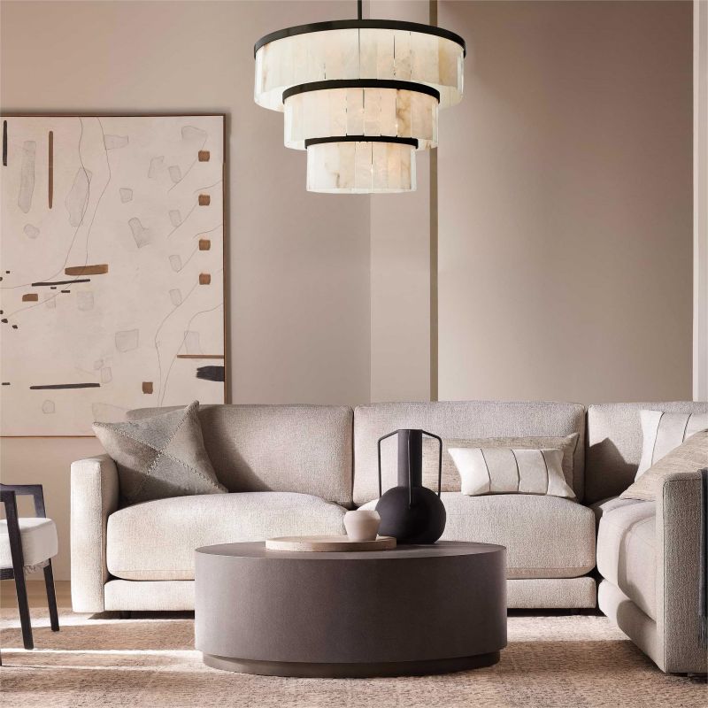 Round Alabaster 3 Tier Modern Chandelier,Living Room Chandelier chandelier for bedroom,chandelier for dining room,chandelier for stairways,chandelier for foyer,chandelier for bathrooms,chandelier for living room Kevinstudiolives