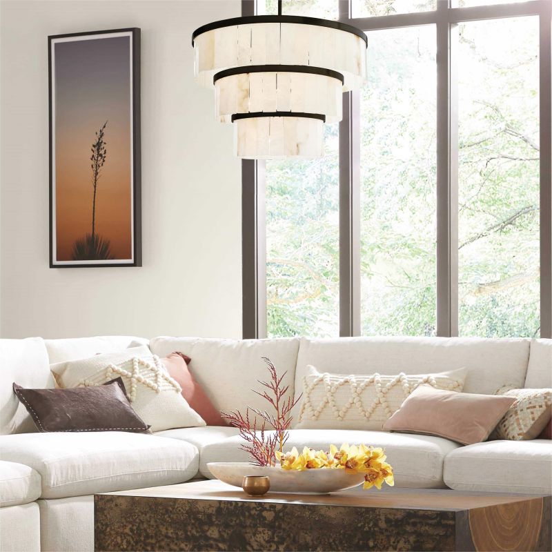 Round Alabaster 3 Tier Modern Chandelier,Living Room Chandelier chandelier for bedroom,chandelier for dining room,chandelier for stairways,chandelier for foyer,chandelier for bathrooms,chandelier for living room Kevinstudiolives