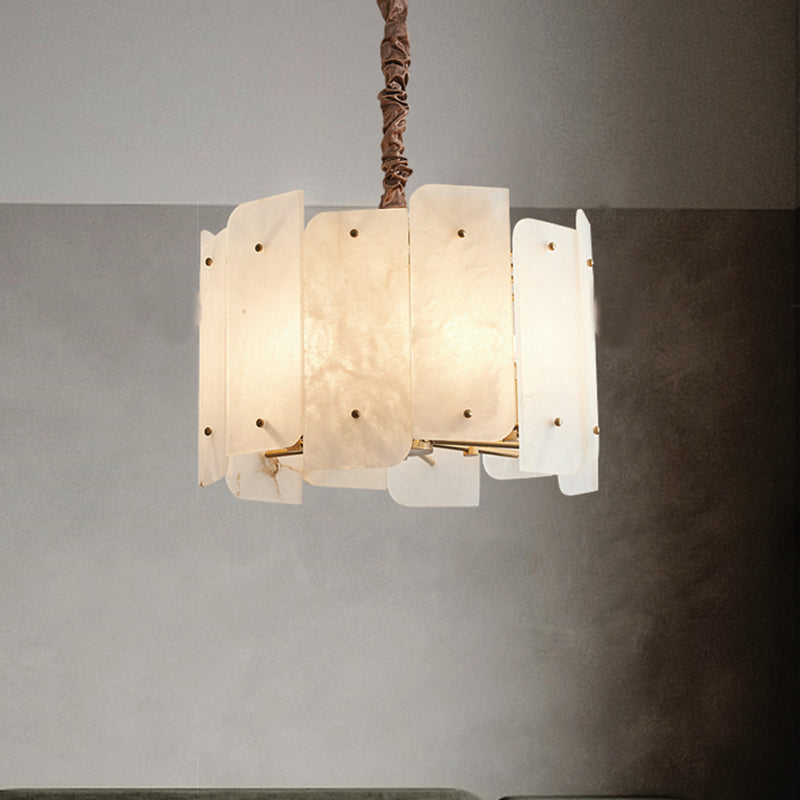 Alabaster Lorry Round Chandelier 20" 31" chandeliers for dining room,chandeliers for stairways,chandeliers for foyer,chandeliers for bedrooms,chandeliers for kitchen,chandeliers for living room Kevin Studio Inc