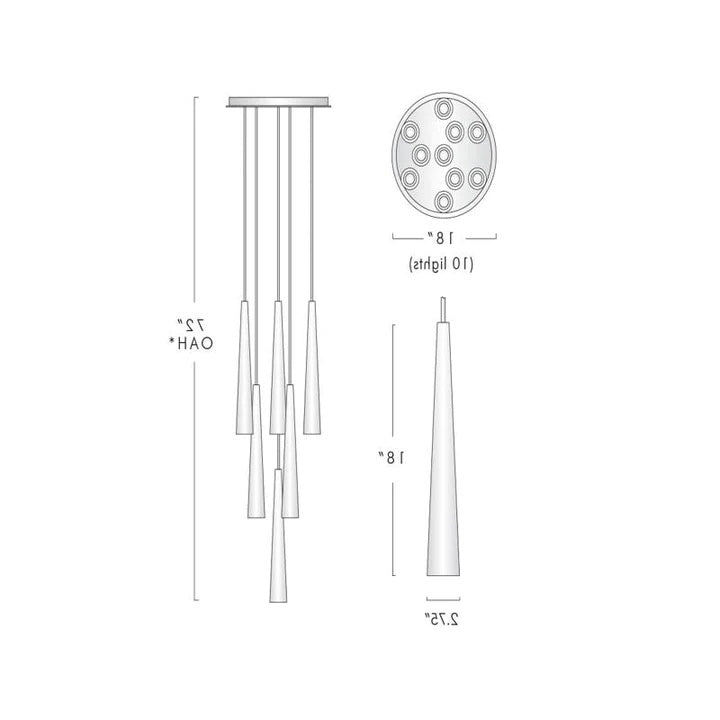 Kevin Luxury Apoli Round Crystal Chandelier chandeliers for dining room,chandeliers for stairways,chandeliers for foyer,chandeliers for bedrooms,chandeliers for kitchen,chandeliers for living room Kevin Studio Inc