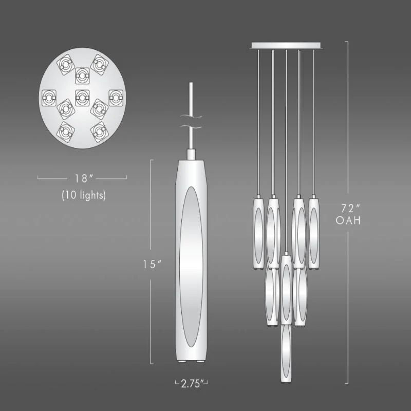 Chrissi Crystal 10-Light Round Chandelier chandelier for bedroom,chandelier for dining room,chandelier for stairways,chandelier for foyer,chandelier for bathrooms,chandelier for living room Kevin Studio Inc