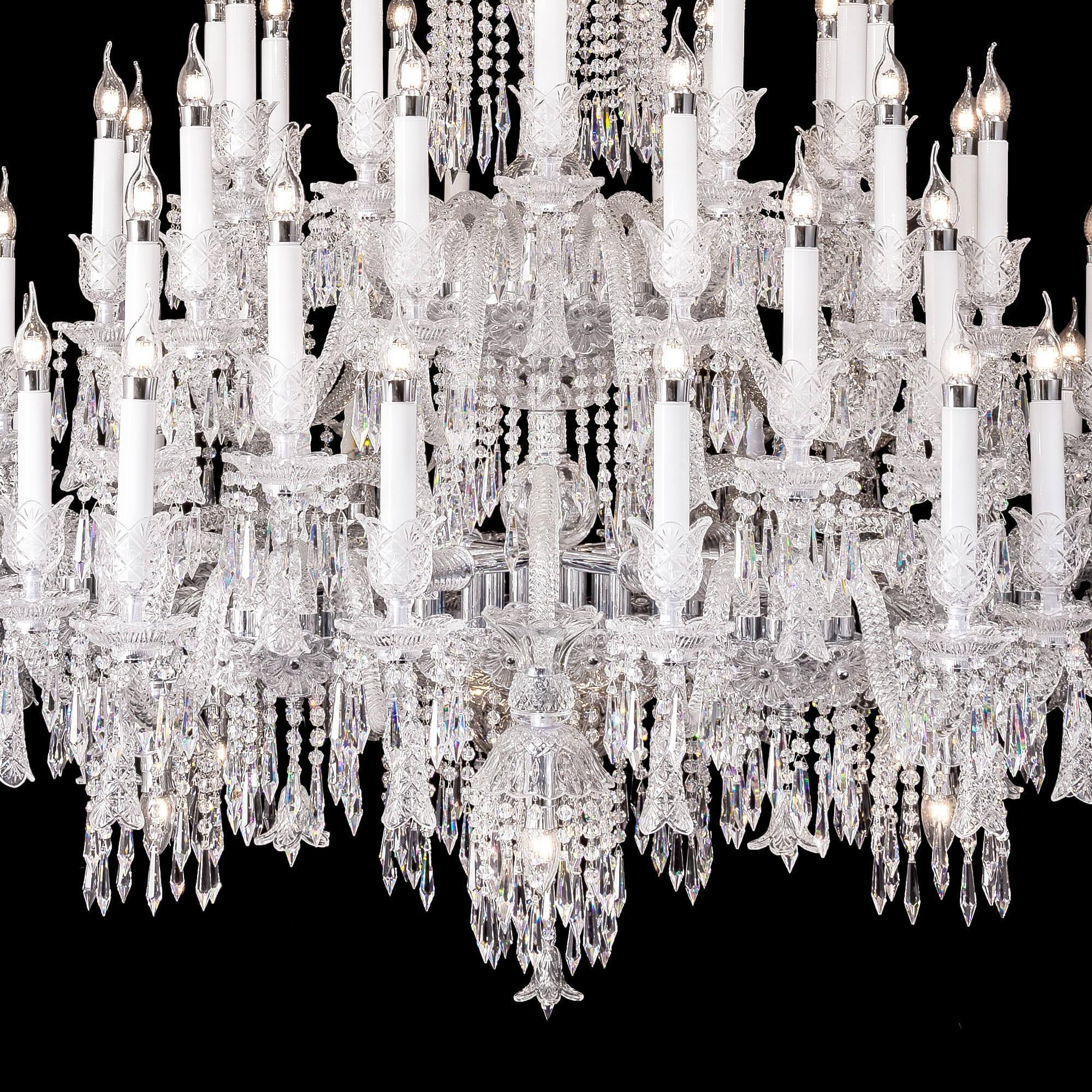 Bakala Huge Museum Crystal Chandelier