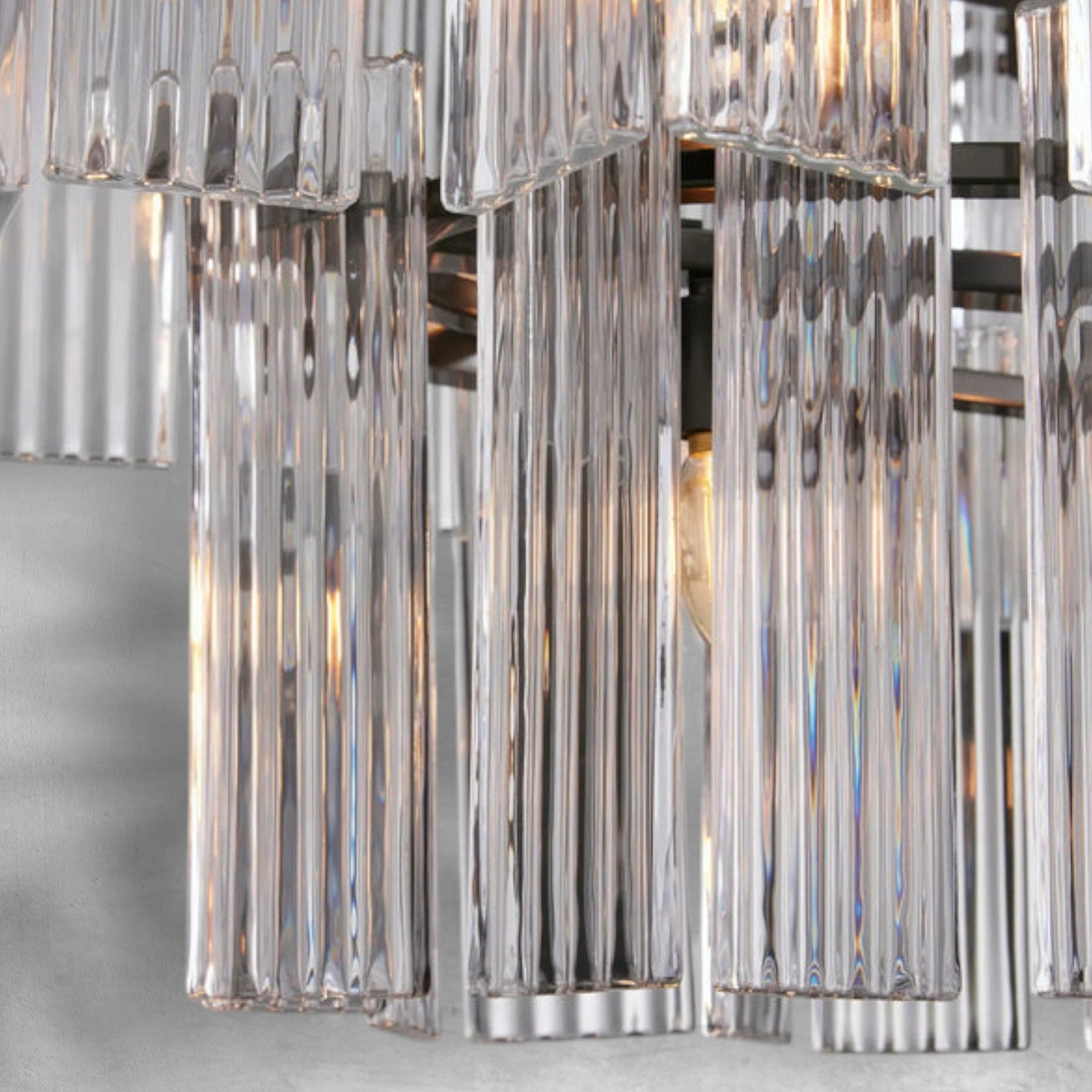 Delsie Oval Chandelier 51"63"72"