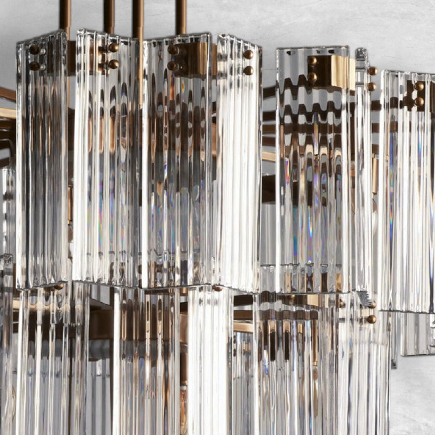 Delsie Round Chandelier 38"48"60"