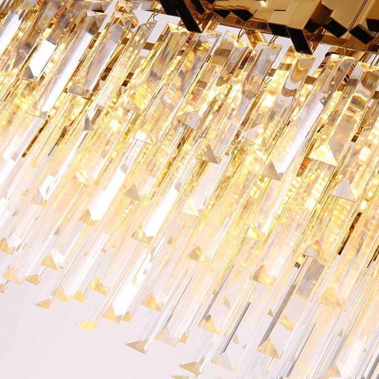 Kevin Elian Oval Crystal Chandelier Chandeliers Kevinstudiolives