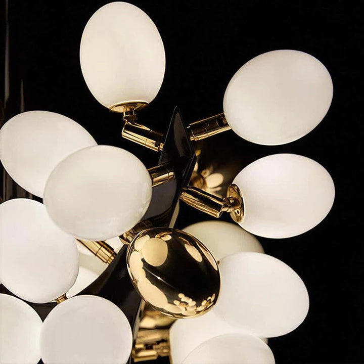 Kevin Luxury Escamoles Vertical Grape Chandelier chandelier for bedroom,chandelier for dining room,chandelier for stairways,chandelier for foyer,chandelier for bathrooms,chandelier for living room Kevinstudiolives