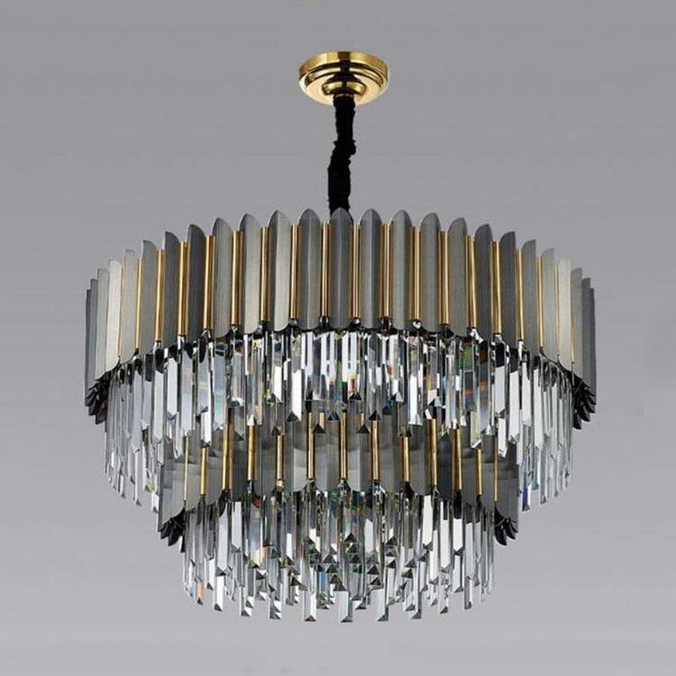 Kevin Flavian Double Tier Crystal Chandelier Chandeliers Kevinstudiolives