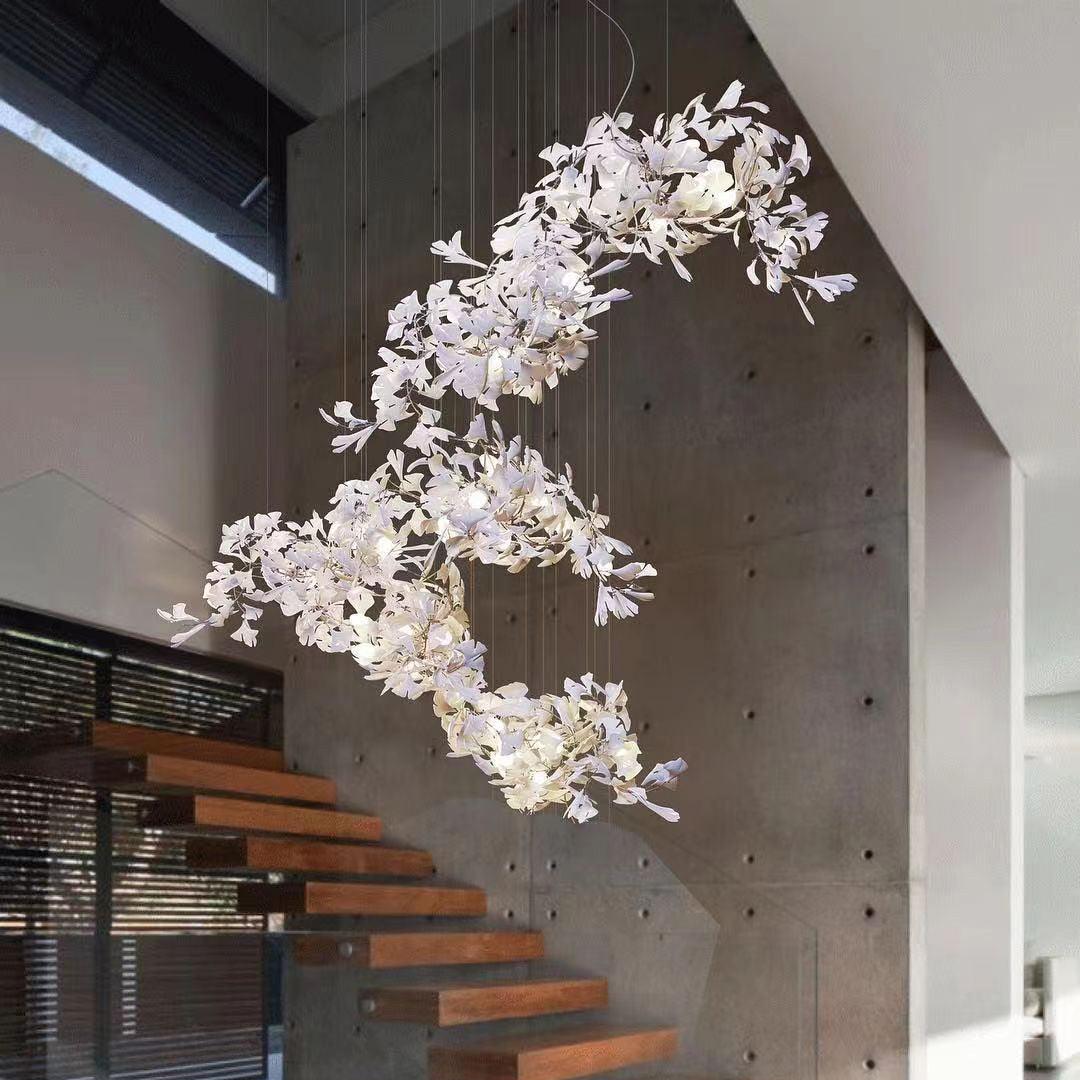 Gingko Combination Chandelier Kevin Studio