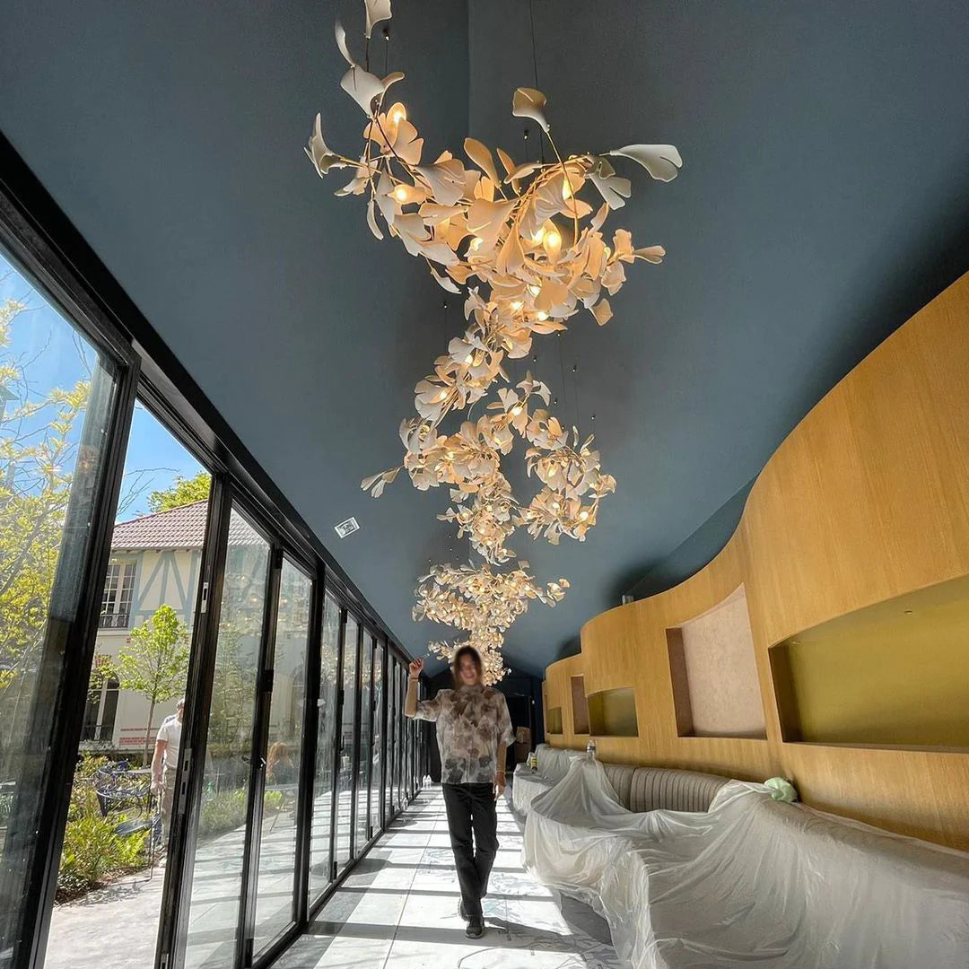 Gingko Combination Chandelier Kevin Studio
