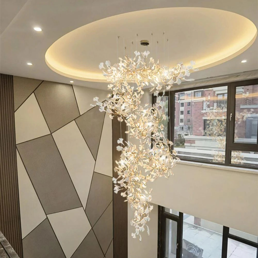 Gingko Combination Chandelier Kevin Studio