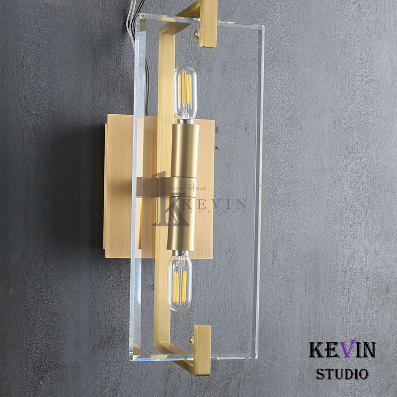 Avine Modern Rectangular Linear Wall Light Sconce 15", 20", 25" wall sconce Kevin Studio Inc