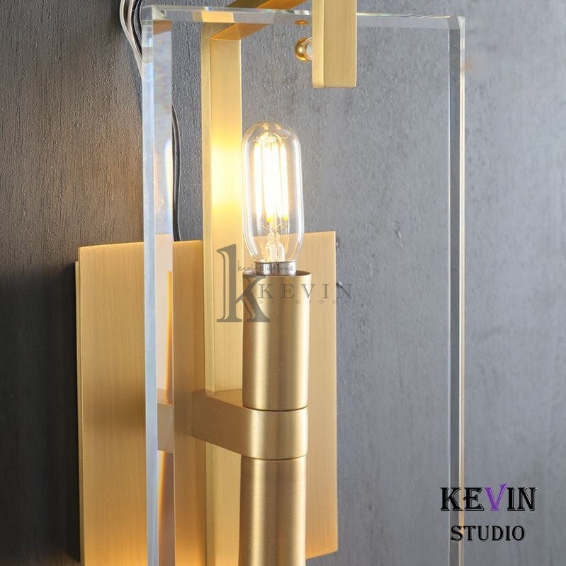 Avine Modern Rectangular Linear Wall Light Sconce 15", 20", 25" wall sconce Kevin Studio Inc
