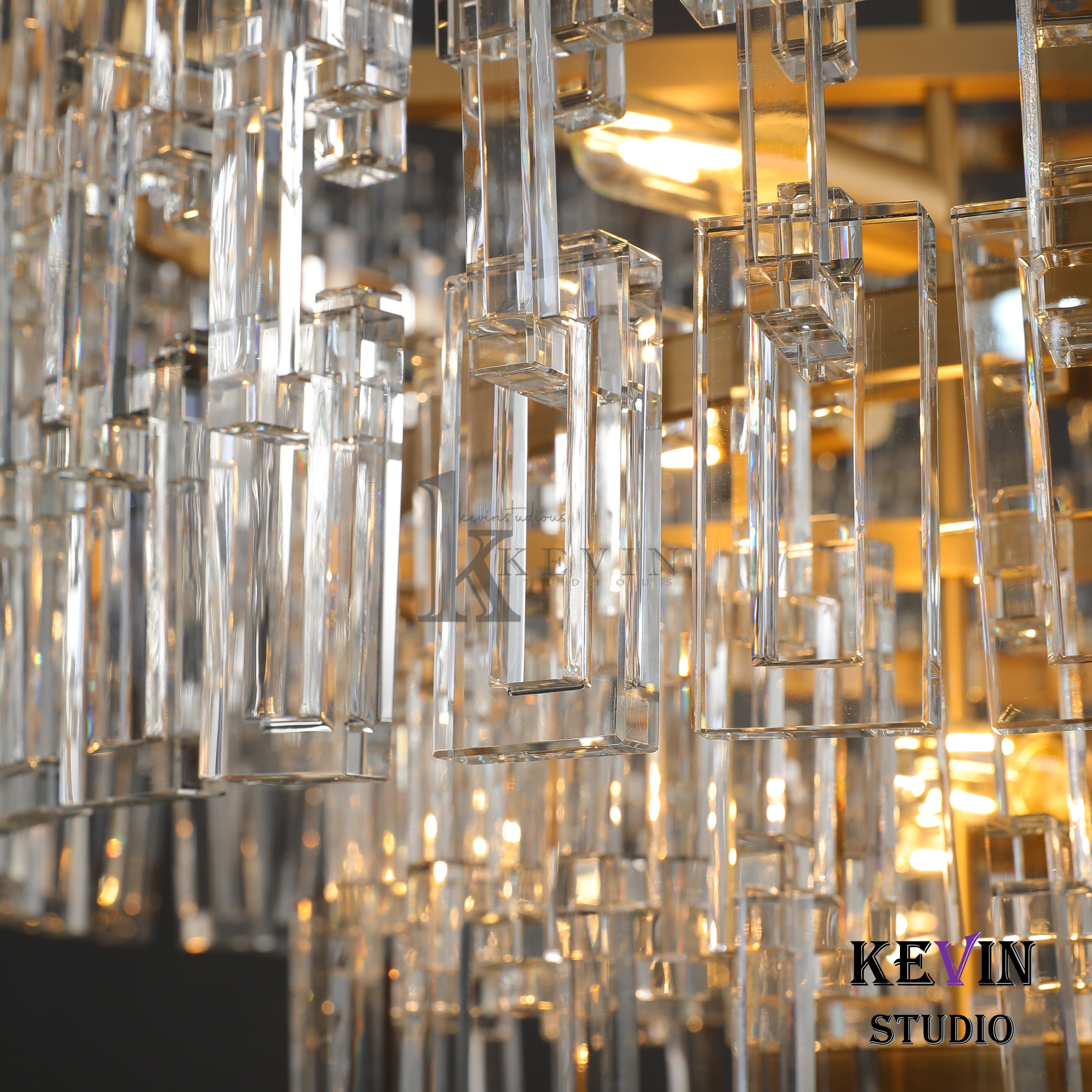 Momela Modern Tiered Round Crystal Chandelier 36'', 48", 60" chandelier Kevin Studio Inc