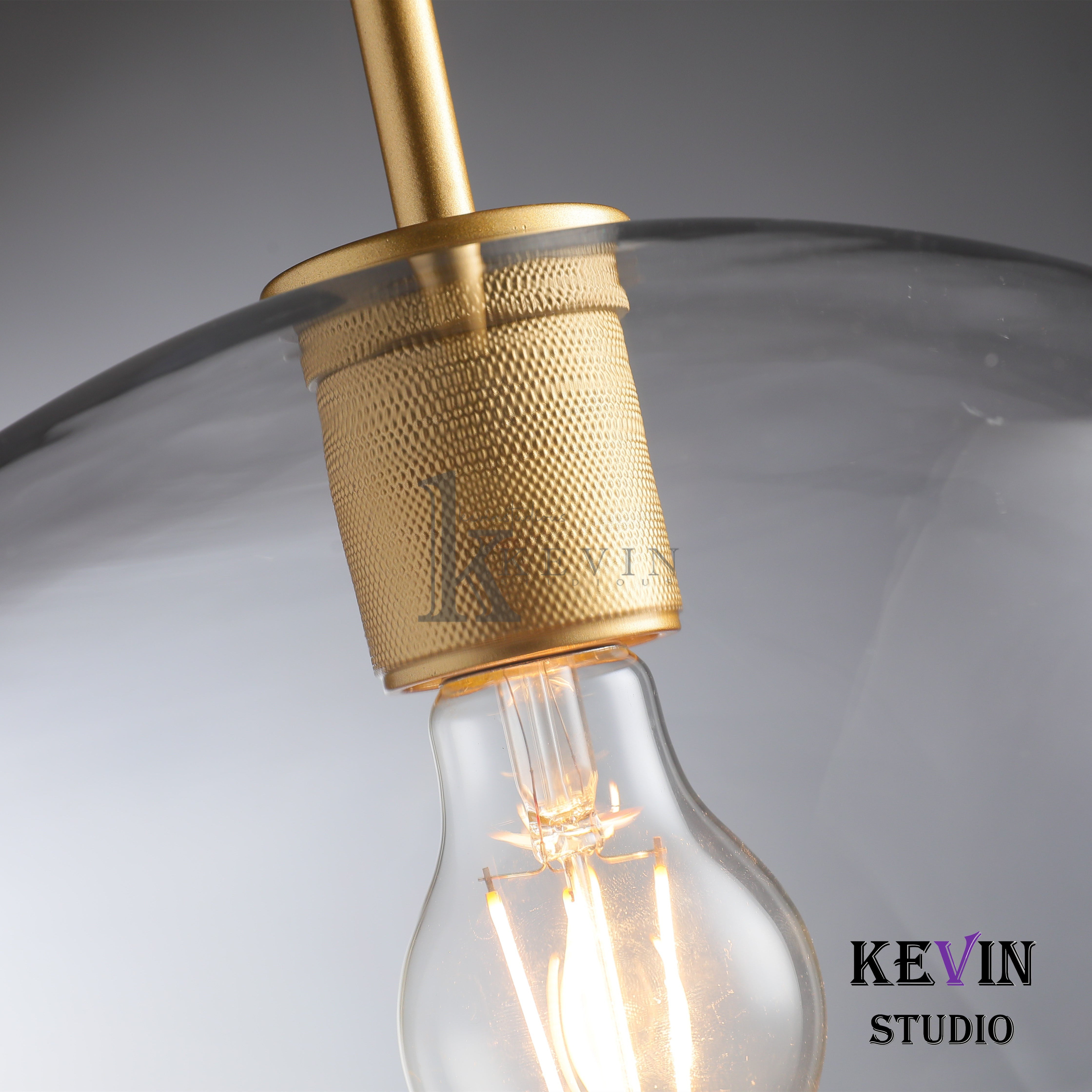 Mira Modern Sphere Shade Pendant Light 8'', 11'', 14'' Pendant Light Kevin Studio Inc