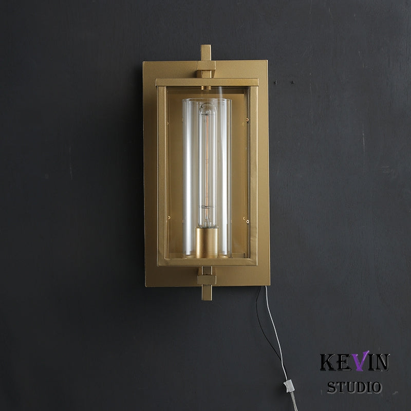 Deva Modern Square Wall Sconce 16"H, 23''H, Outdoor and Indoor Use Wall Lamp wall sconce Kevin Studio Inc