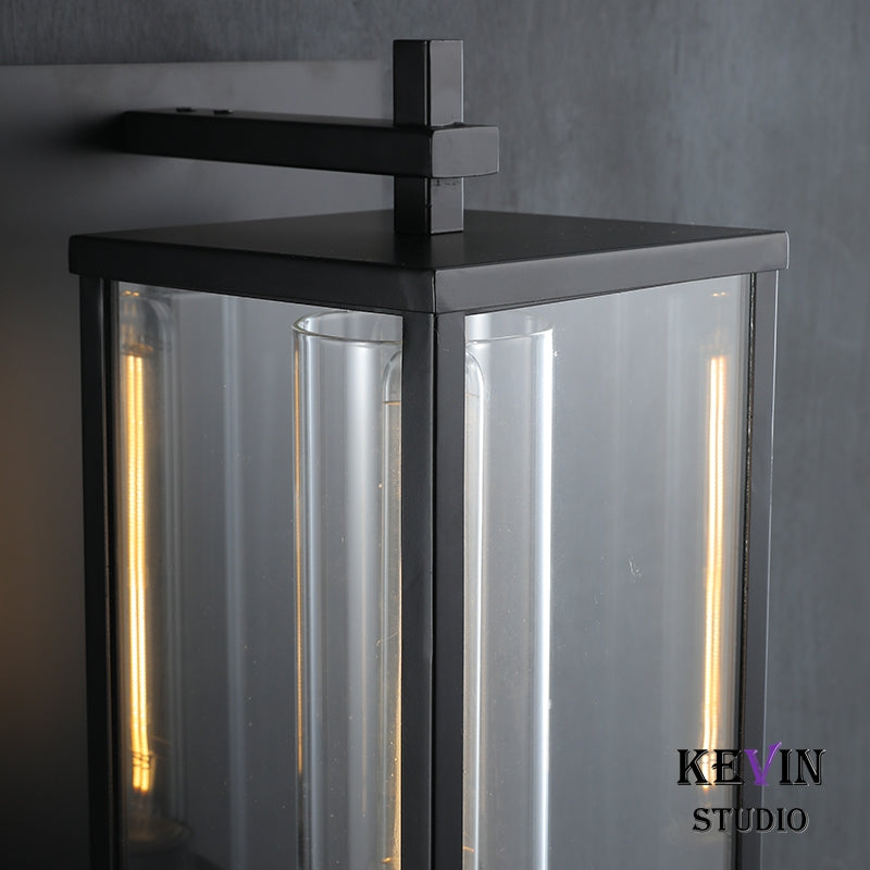 Deva Modern Square Wall Sconce 16"H, 23''H, Outdoor and Indoor Use Wall Lamp wall sconce Kevin Studio Inc