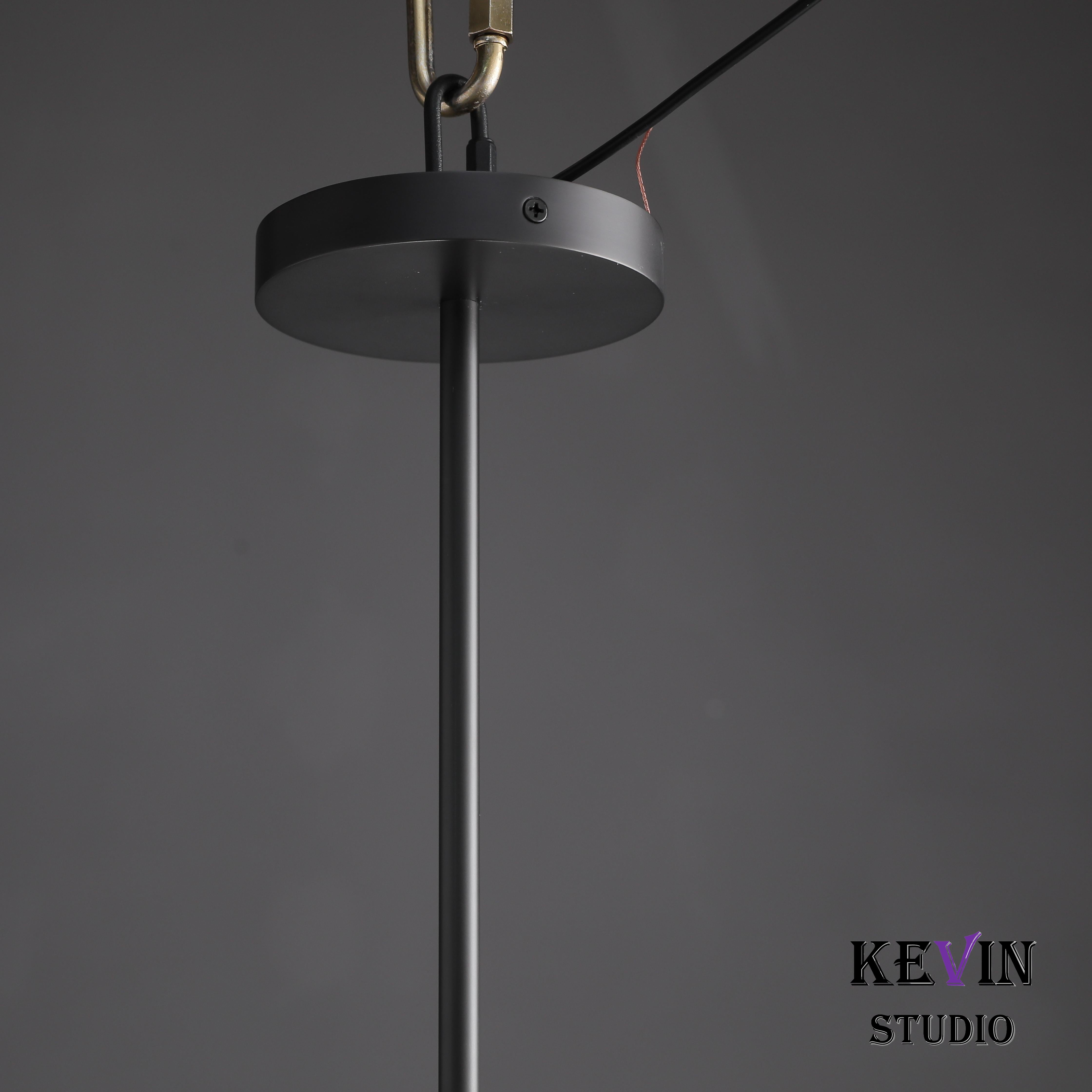 Queena Modern Metal Pendant Light 10", 14", 18" Pendant Light Kevin Studio Inc