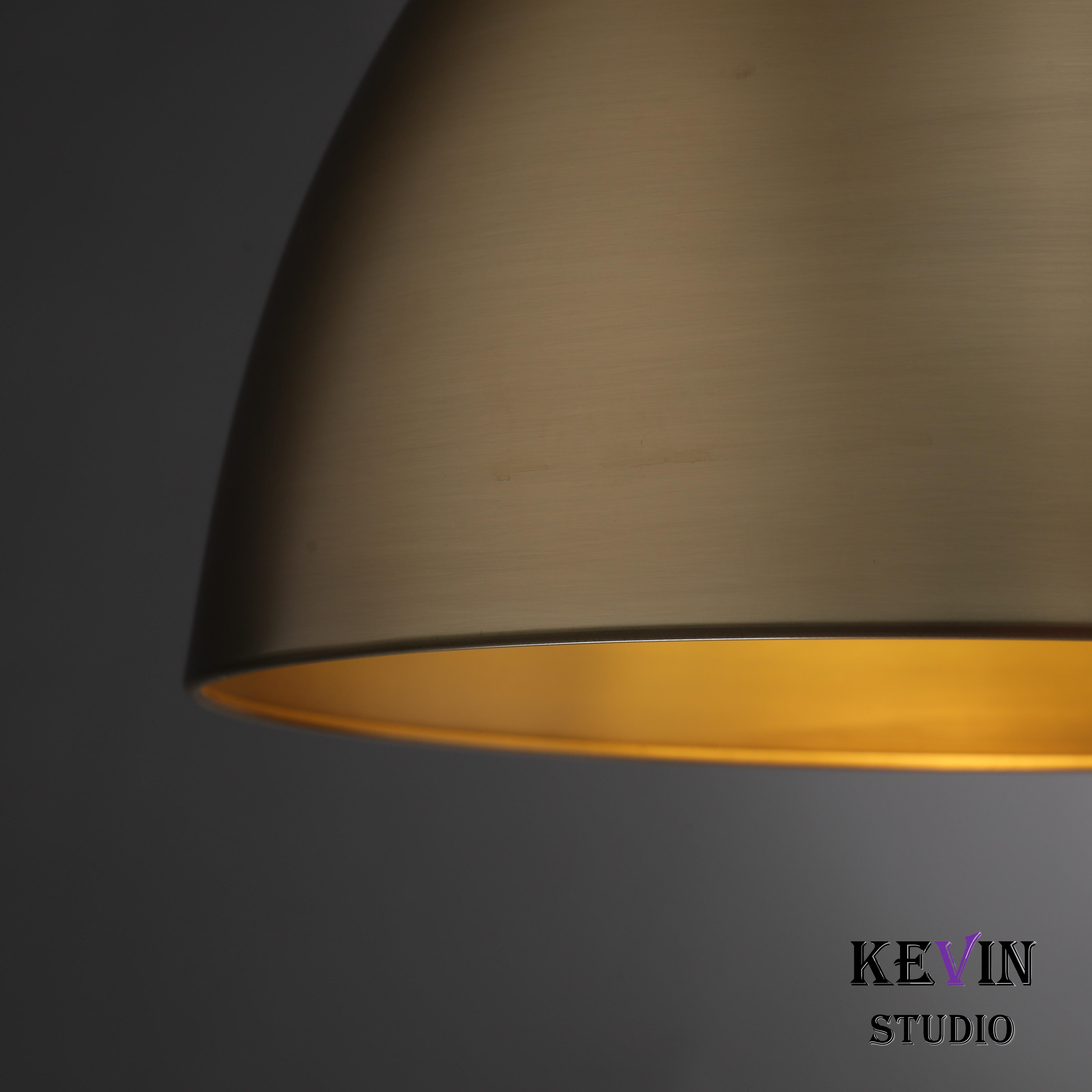 Queena Modern Metal Pendant Light 10", 14", 18" Pendant Light Kevin Studio Inc