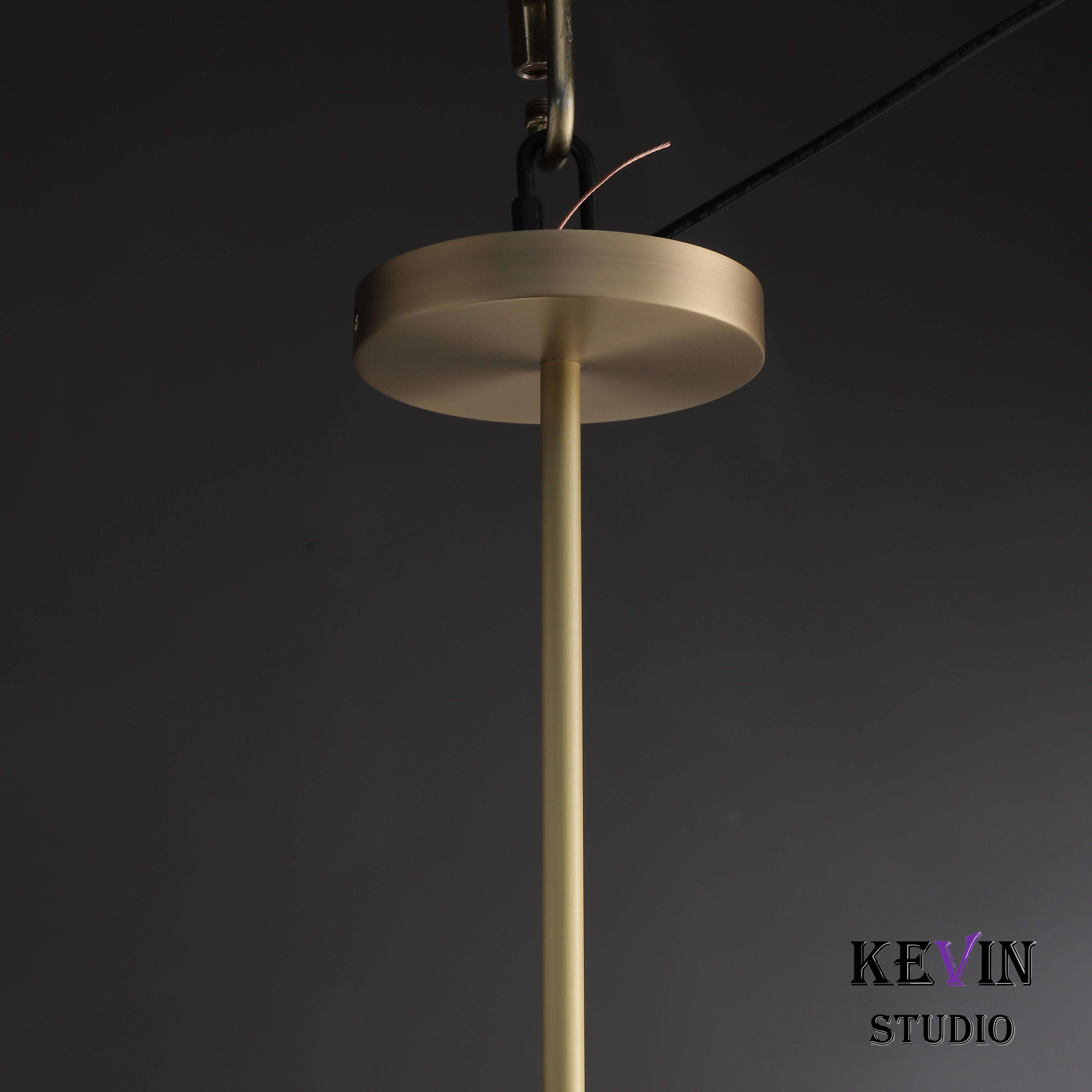 Queena Modern Metal Pendant Light 10", 14", 18" Pendant Light Kevin Studio Inc