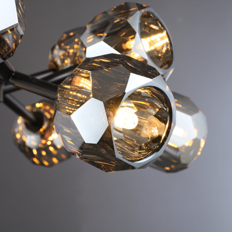 Bille De Crystal Round Chandelier 24"