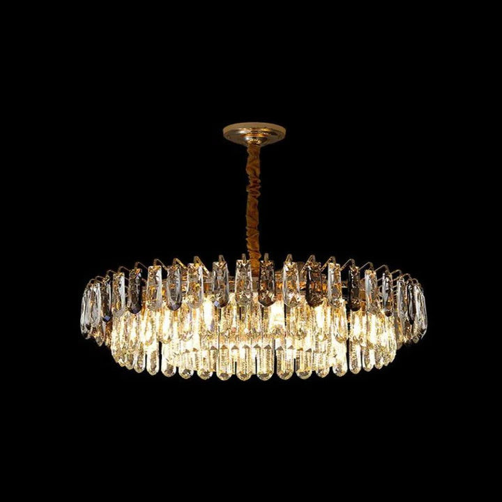 Kevin Luxury Irene Modern Crystal Chandelier Kevinstudiolives 23.6"D