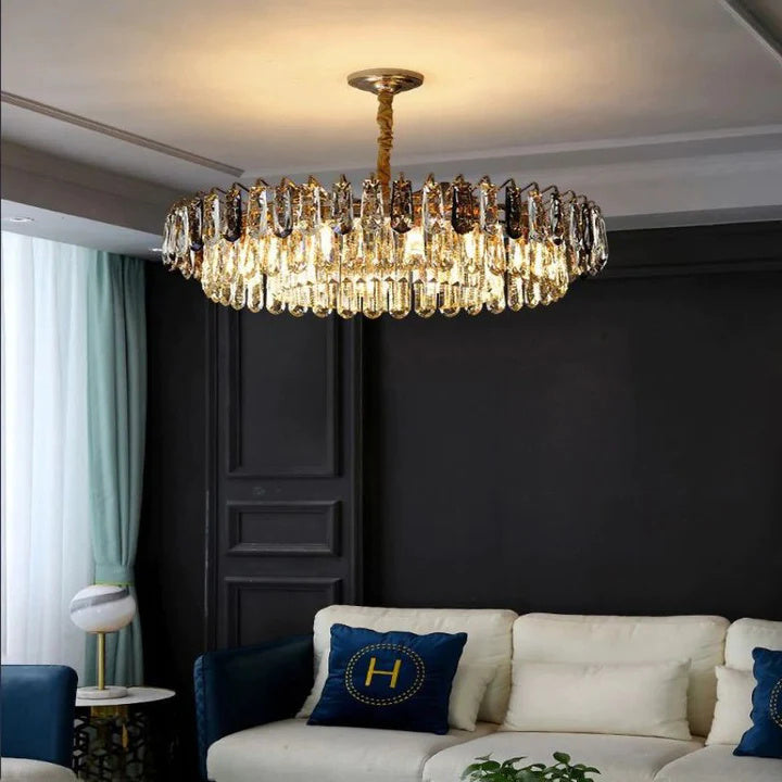 Kevin Luxury Irene Modern Crystal Chandelier Kevinstudiolives 39.3"D