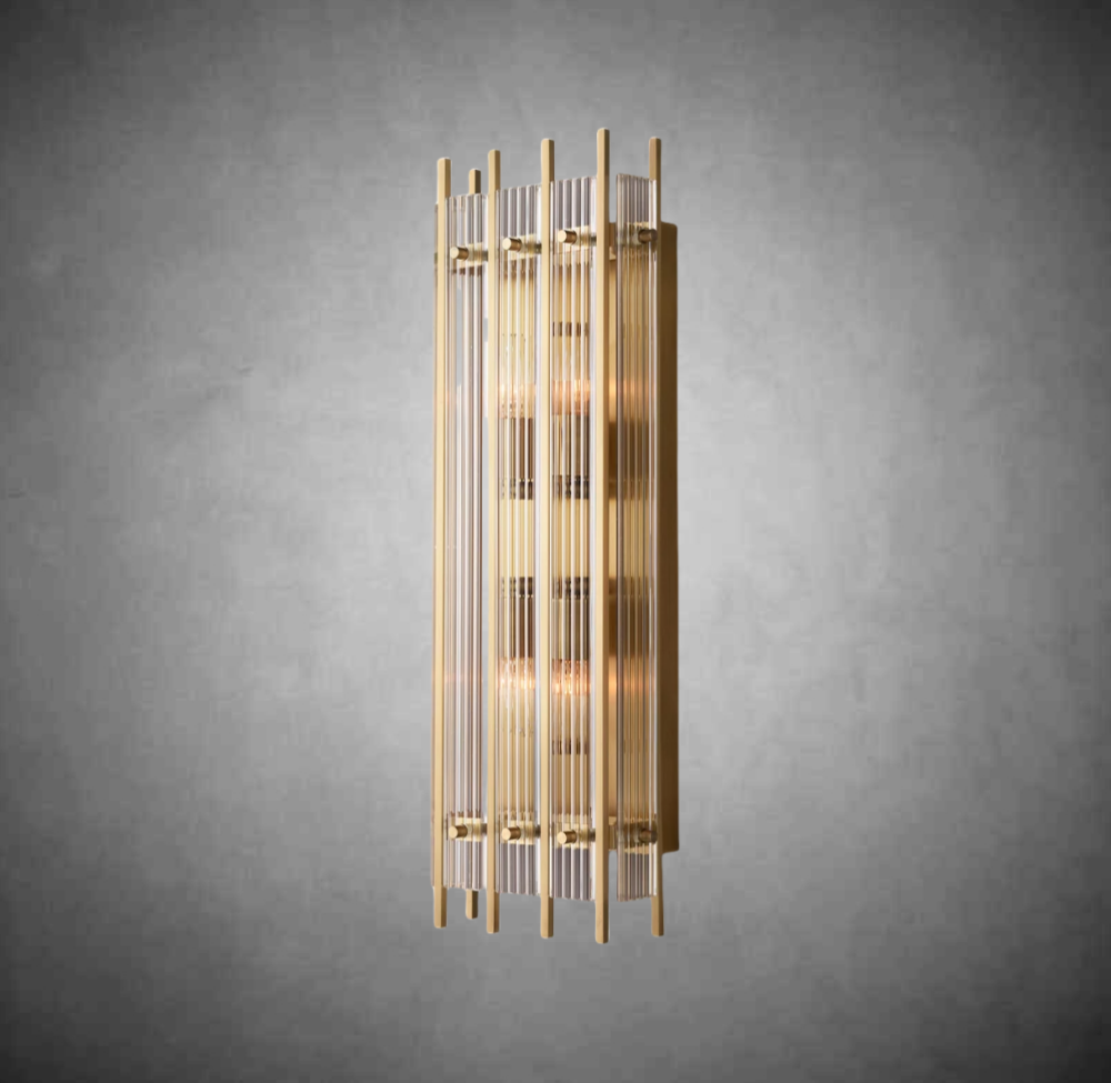 Sun Marcus Grand Rectangular Sconce