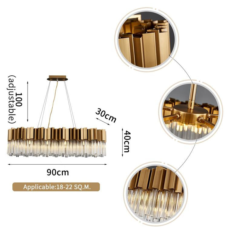 Kevin Kubica Oval Crystal Chandelier Chandeliers Kevinstudiolives
