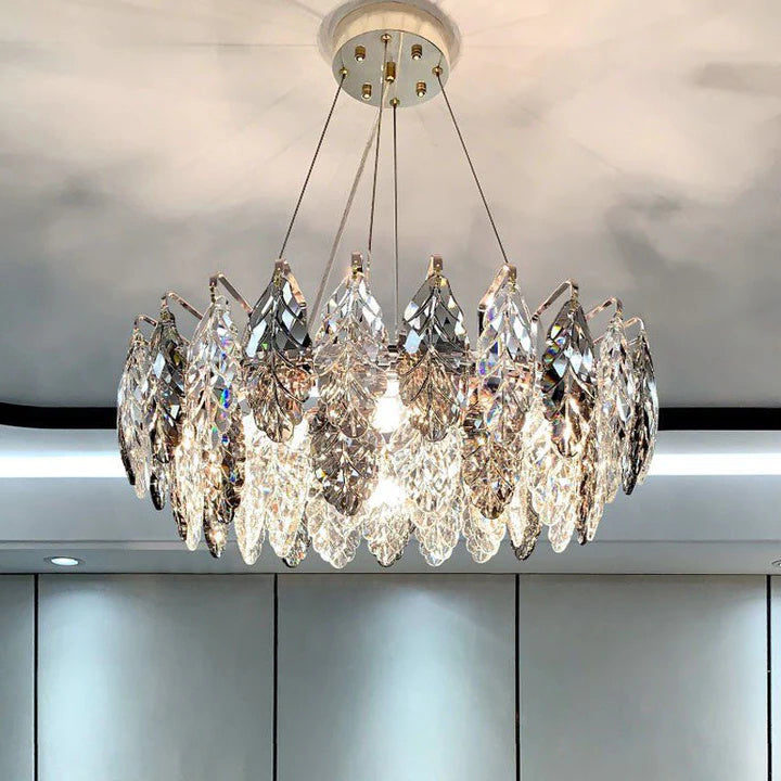 Kevin Serene Leaf Ring Chandelier 39" Kevinstudiolives