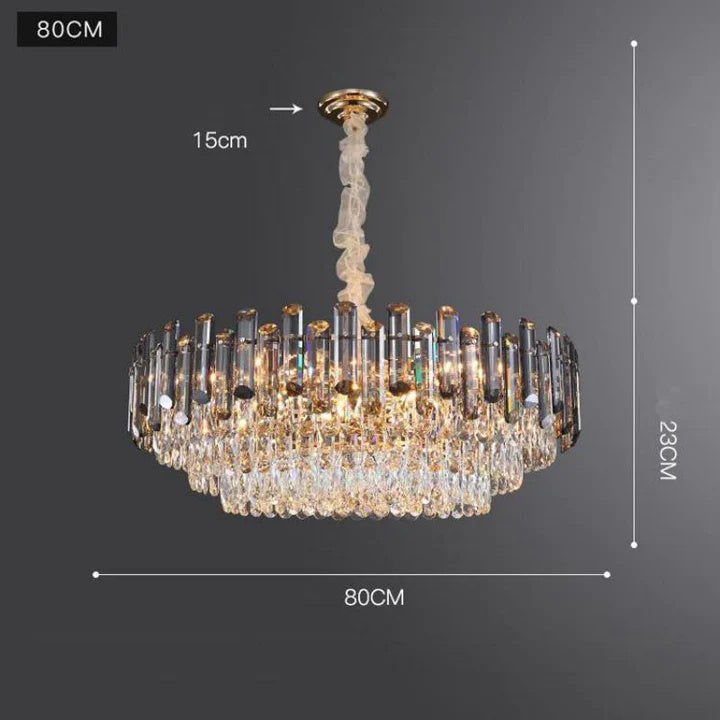 Kevin Luxury Irene Luxury Crystal Chandelier Kevinstudiolives 31.4"D