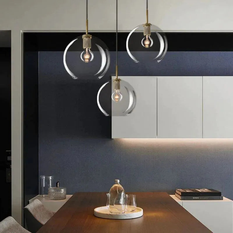 Utilitaive Globe Shade Pendant 8", 11", 14"