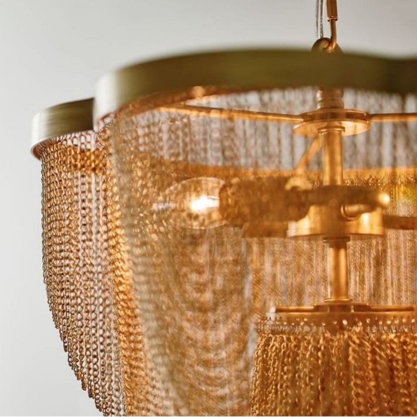 Kevin Glenn Meritt Metal Chain Chandelier Chandeliers Kevinstudiolives