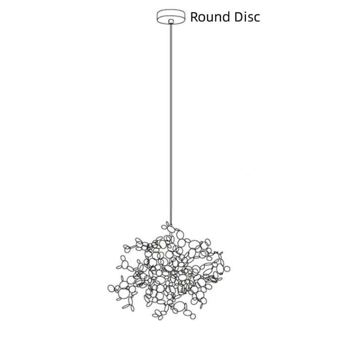 Nordic Modern Creative Fashion Stainless Steel Decorative Chandelier Dining / Living Room / Bar / Cafe Chandeliers Kevinstudiolives