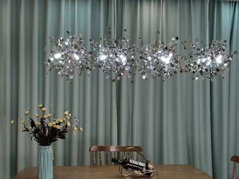 Nordic Modern Creative Fashion Stainless Steel Decorative Chandelier Dining / Living Room / Bar / Cafe Chandeliers Kevinstudiolives