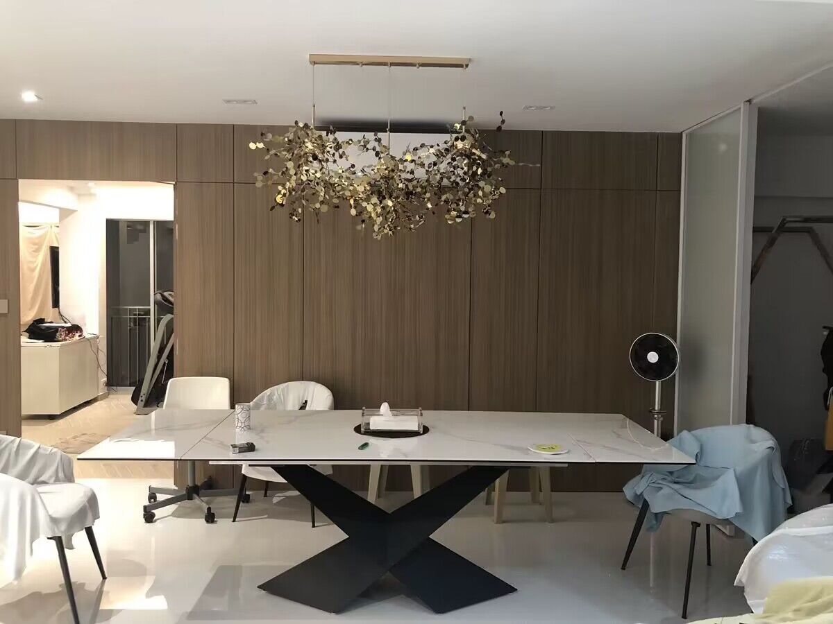 Nordic Modern Creative Fashion Stainless Steel Decorative Chandelier Dining / Living Room / Bar / Cafe Chandeliers Kevinstudiolives
