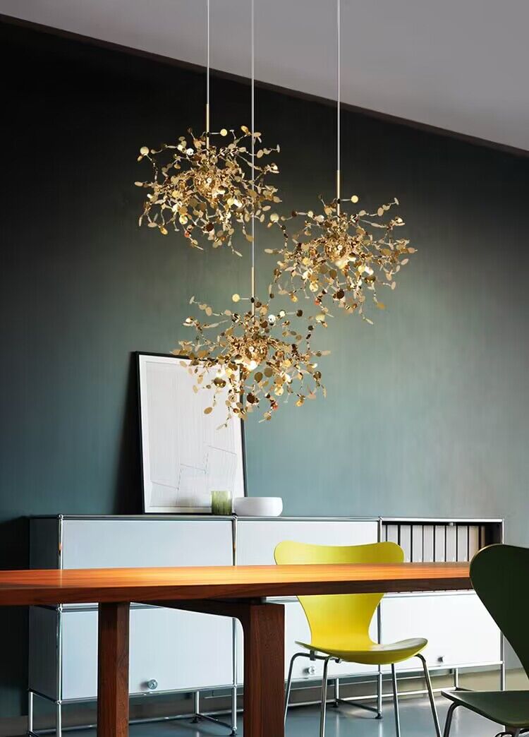 Nordic Modern Creative Fashion Stainless Steel Decorative Chandelier Dining / Living Room / Bar / Cafe Chandeliers Kevinstudiolives