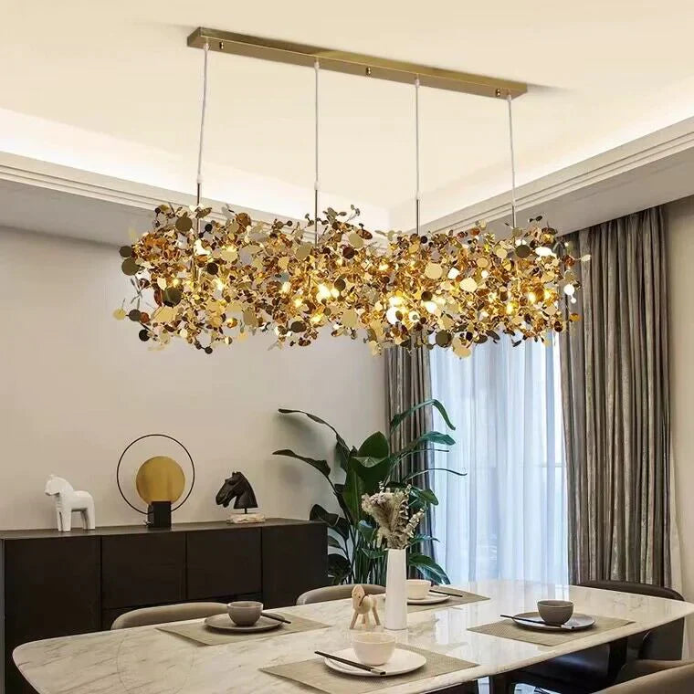 Nordic Modern Creative Fashion Stainless Steel Decorative Chandelier Dining / Living Room / Bar / Cafe Chandeliers Kevinstudiolives