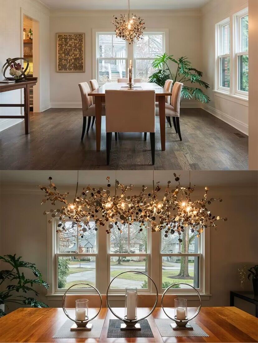 Nordic Modern Creative Fashion Stainless Steel Decorative Chandelier Dining / Living Room / Bar / Cafe Chandeliers Kevinstudiolives